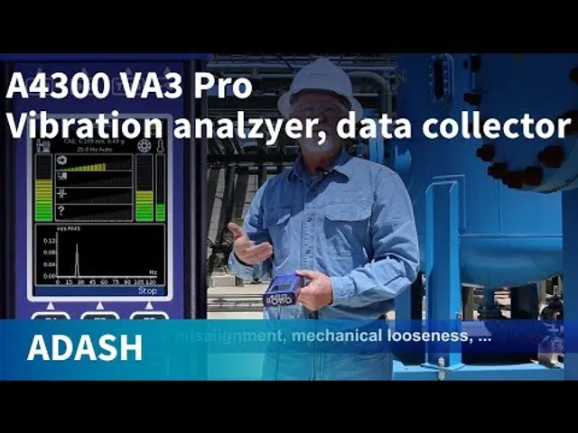 Adash A4300 VA3 Pro - Vibration analyzer and data collector
